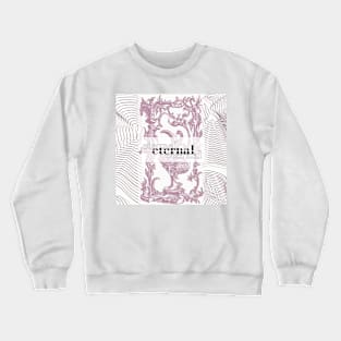 Purple Statue Crewneck Sweatshirt